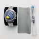  Omega-Speedmaster Moonwatch Chronograph 44MM SS/SS Black Dial GBF A7750