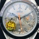  Omega-Speedmaster Moonwatch Chronograph 44MM SS/SS Grey/Orange GBF A7750