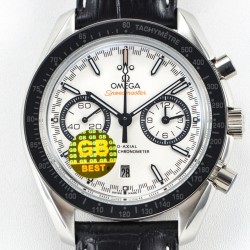  Omega-Speedmaster Moonwatch Chronograph 44MM SS/LE White Dial GBF A7750
