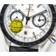  Omega-Speedmaster Moonwatch Chronograph 44MM SS/LE White Dial GBF A7750