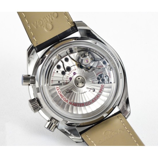  Omega-Speedmaster Moonwatch Chronograph 44MM SS/LE White Dial GBF A7750