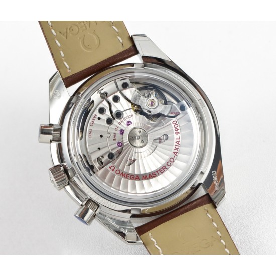  Omega-Speedmaster Moonwatch Chronograph 44MM SS/LE Grey/Orange GBF A7750