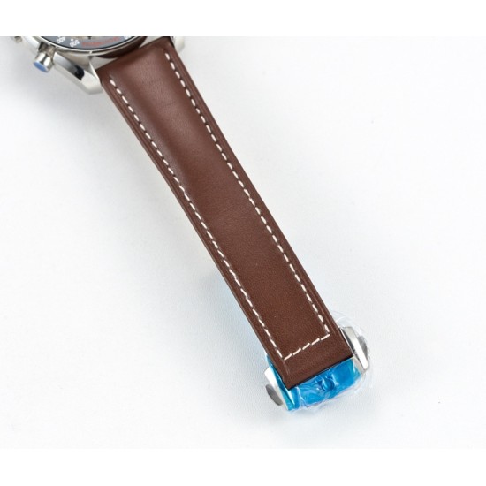  Omega-Speedmaster Moonwatch Chronograph 44MM SS/LE Grey/Orange GBF A7750