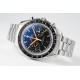  Omega-Speedmaster Moonwatch Chronograph 44MM SS/SS Blue/Org JHF A7750