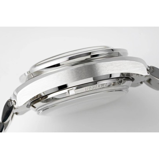  Omega-Speedmaster Moonwatch Chronograph 44MM SS/SS White Dial JHF A7750