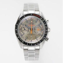  Omega-Speedmaster Moonwatch Chronograph 44MM SS/SS Grey/Org JHF A7750