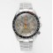  Omega-Speedmaster Moonwatch Chronograph 44MM SS/SS Grey/Org JHF A7750