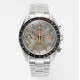  Omega-Speedmaster Moonwatch Chronograph 44MM SS/SS Grey/Org JHF A7750