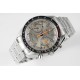  Omega-Speedmaster Moonwatch Chronograph 44MM SS/SS Grey/Org JHF A7750