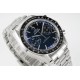  Omega-Speedmaster Moonwatch Chronograph 44MM SS/SS Blue Dial JHF A7750