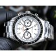  Omega-Speedmaster Moonwatch Chronograph 44MM SS/SS White Dial BTF A7750