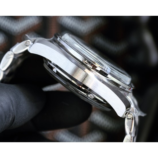  Omega-Speedmaster Moonwatch Chronograph 44MM SS/SS White Dial BTF A7750