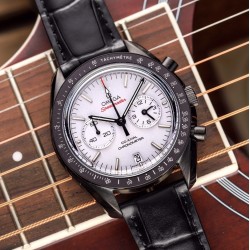  SpeedMaster MoonWatch Chronograph 44MM CER/LE White JHF V2 A7750 9300