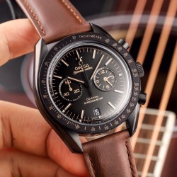  Omega-Speedmaster MoonWatch Chronograph 44mm CER/LE Blk OMF V2 A7750