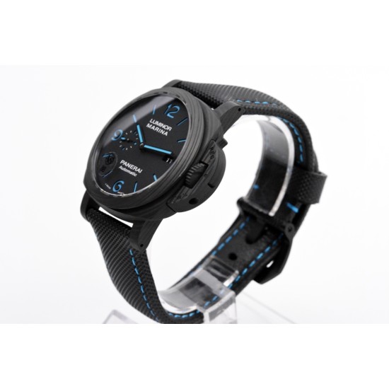 Panerai-PAM1661 Luminor. Carbotech Auto 44mm FC/NY Black Dial VSF P9010