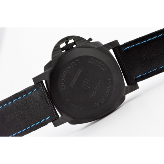 Panerai-PAM1661 Luminor. Carbotech Auto 44mm FC/NY Black Dial VSF P9010