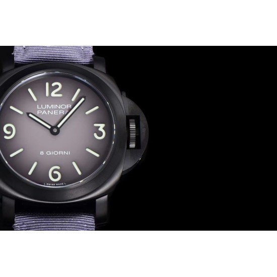 Panerai-Luminor Pam2121 44mm TI/NY Black Dial HWF A6497