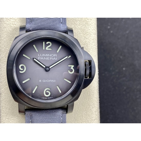 Panerai-Luminor Pam2121 44mm TI/NY Black Dial HWF A6497