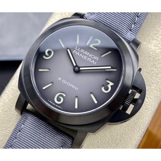 Panerai-Luminor Pam2121 44mm TI/NY Black Dial HWF A6497