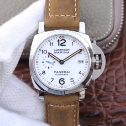 Panerai - Luminor PAM499Q 1950 3 Days Auto 44MM SS/LE White Dial XF P9000 Mod