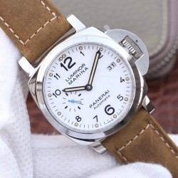 Panerai - Luminor PAM499Q 1950 3 Days Auto 44MM SS/LE White Dial XF P9000 Mod