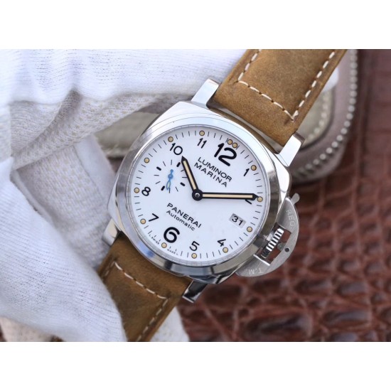 Panerai - Luminor PAM499Q 1950 3 Days Auto 44MM SS/LE White Dial XF P9000 Mod