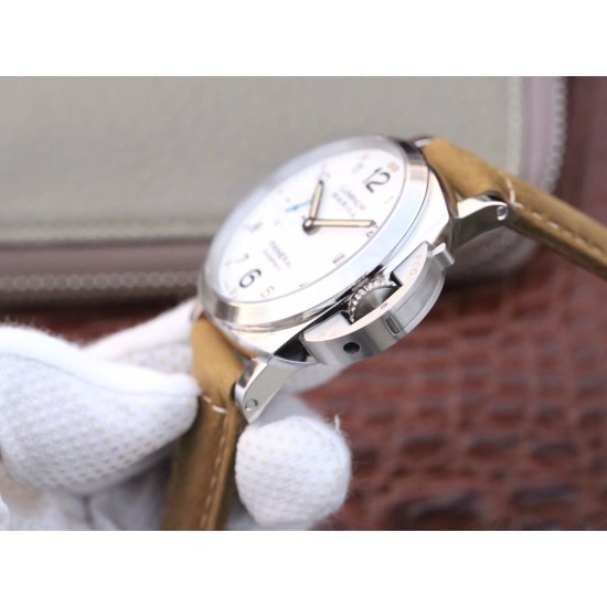 Panerai - Luminor PAM499Q 1950 3 Days Auto 44MM SS/LE White Dial XF P9000 Mod