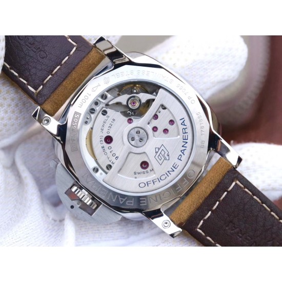 Panerai - Luminor PAM499Q 1950 3 Days Auto 44MM SS/LE White Dial XF P9000 Mod