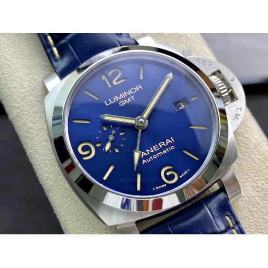 Panerai-PAM1033 GMT 44MM SS/LE Blue VSF V2 P9011