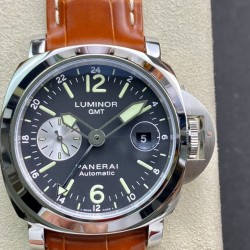 Panerai-Luminor GMT PAM088 44mm SS/LE Black/Stk VSF A7750