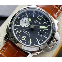 Panerai-Luminor GMT PAM088 44mm SS/LE Black/Stk VSF A7750