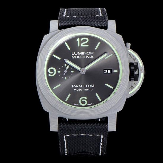 Panerai-Luminor Marina PAM1119 44mm Carbon/NY Grey Dial VSF P9010