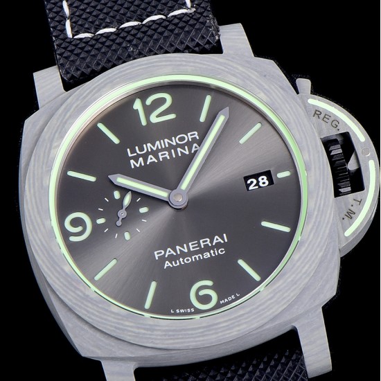 Panerai-Luminor Marina PAM1119 44mm Carbon/NY Grey Dial VSF P9010