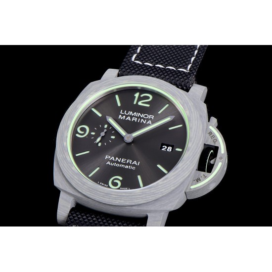 Panerai-Luminor Marina PAM1119 44mm Carbon/NY Grey Dial VSF P9010