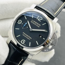 Panerai-PAM1312 Lum. Marina Auto 44mm Black SS/LE VSF P9010