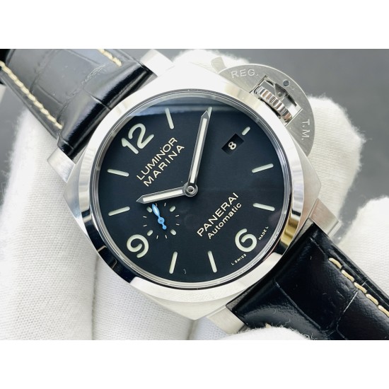 Panerai-PAM1312 Lum. Marina Auto 44mm Black SS/LE VSF P9010