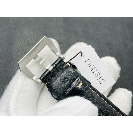 Panerai-PAM1312 Lum. Marina Auto 44mm Black SS/LE VSF P9010