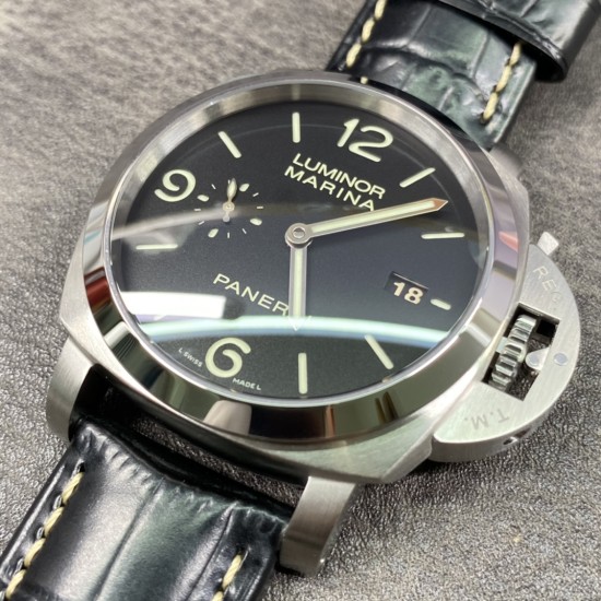 Panerai-PAM312 Lum. 1950 3 Days 44mm SS/LE VSF P9000 Super Clone
