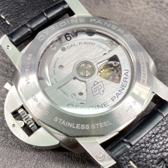 Panerai-PAM312 Lum. 1950 3 Days 44mm SS/LE VSF P9000 Super Clone