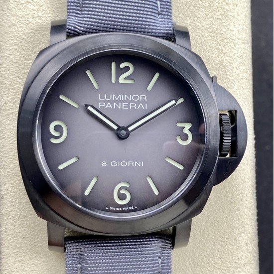Panerai-Luminor Pam2121 44mm TI/NY Black Dial HWF A6497