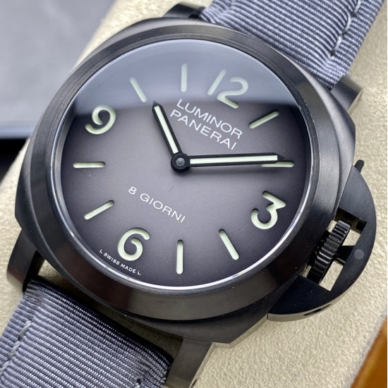 Panerai-Luminor Pam2121 44mm TI/NY Black Dial HWF A6497