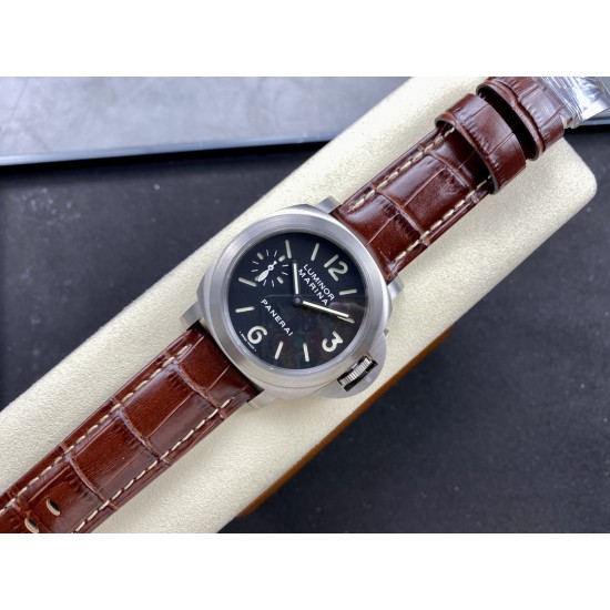 Panerai-PAM177 Luminor 44mm Black Dial Titanium/LE HWF A6497