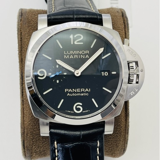 Panerai-PAM1312 Lum. Marina Auto 44mm Black SS/LE VSF P9010