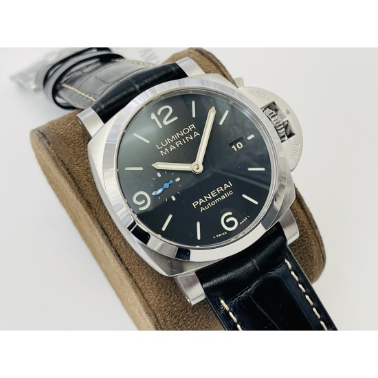 Panerai-PAM1312 Lum. Marina Auto 44mm Black SS/LE VSF P9010
