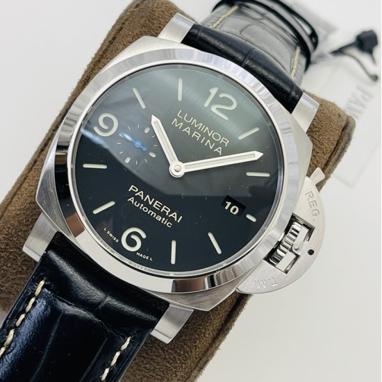 Panerai-PAM1312 Lum. Marina Auto 44mm Black SS/LE VSF P9010