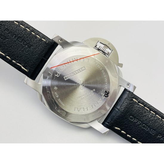 Panerai-PAM1312 Lum. Marina Auto 44mm Black SS/LE VSF P9010