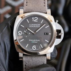 Panerai-PAM1356 Luminor 44mm Grey Dial SS/NY V7F A9010