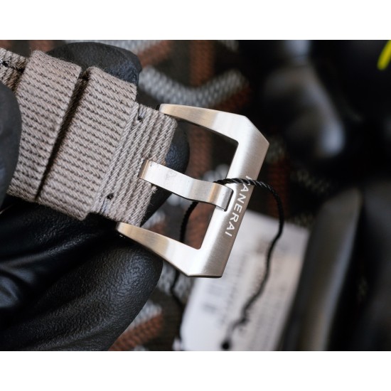 Panerai-PAM1356 Luminor 44mm Grey Dial SS/NY V7F A9010