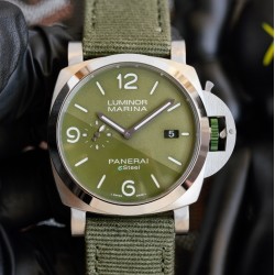 Panerai-PAM1356 Luminor 44mm Green Dial SS/NY V7F A9010
