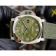 Panerai-PAM1356 Luminor 44mm Green Dial SS/NY V7F A9010